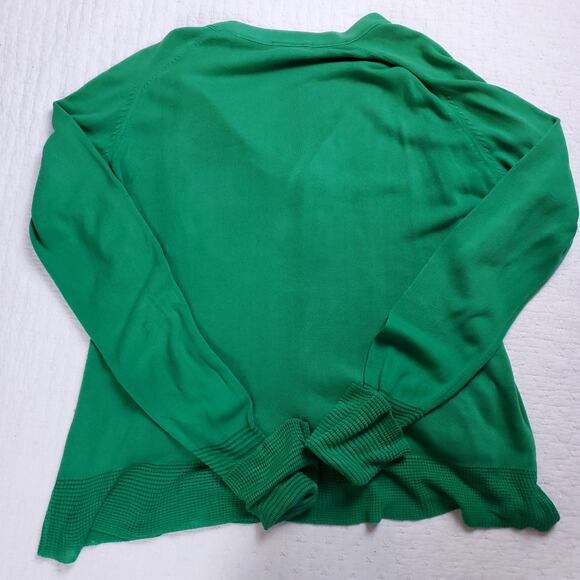 Vintage La Mode Du Golf Large Green Retro Classic Luxury Golf Cardi Long Cuffs L - Picture 6 of 9